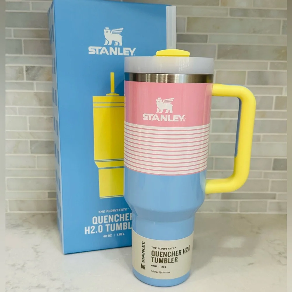 NEW Stanley Pastel Pop Easter 40oz Quencher H2.0 Tumbler Limited Edition - Picture 2 of 9